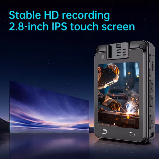2 Inch WiFi Body Worn Camera